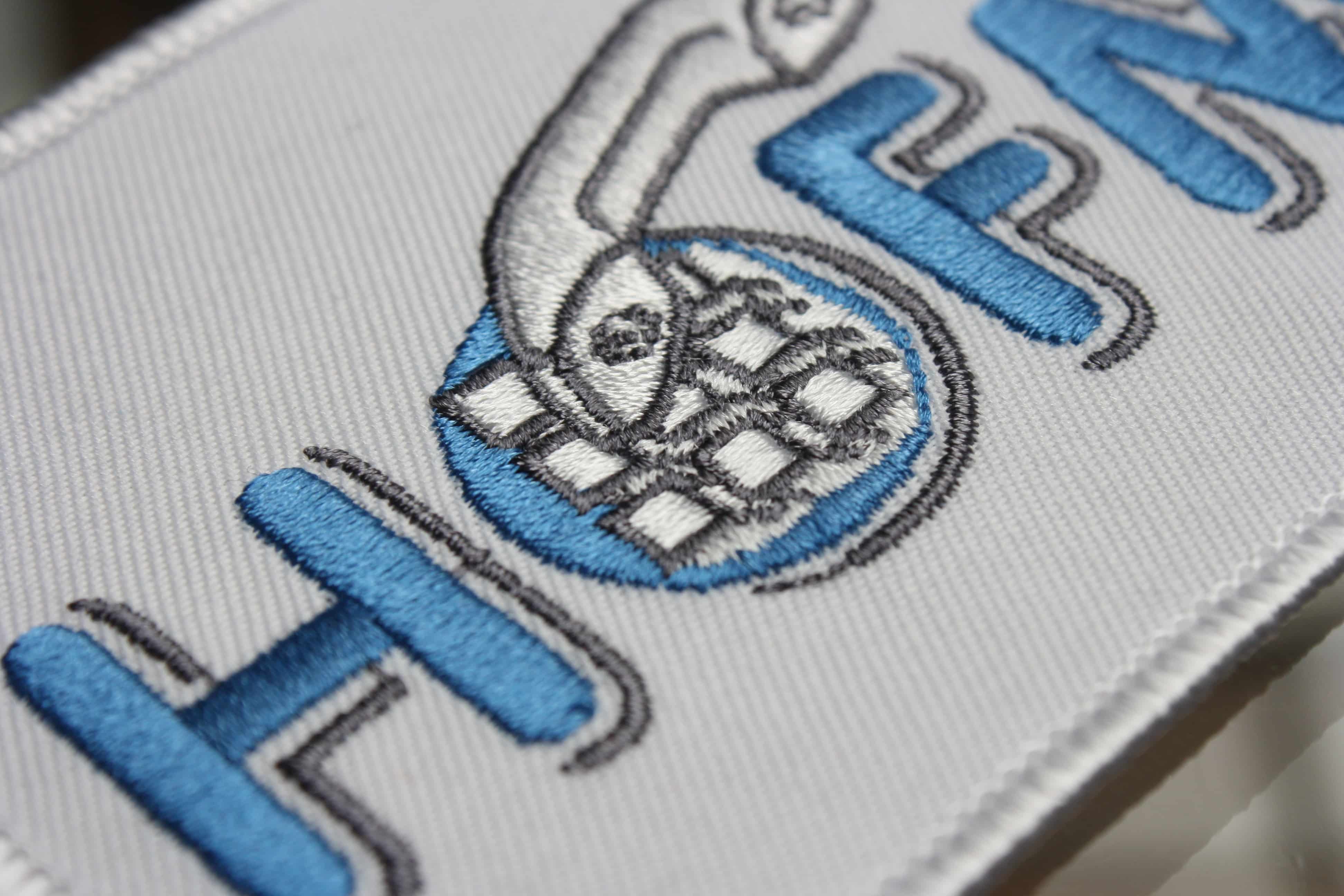 Aufnäher gestickt
