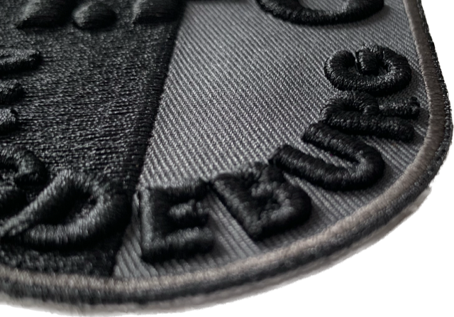 Aufnäher gestickt 3D