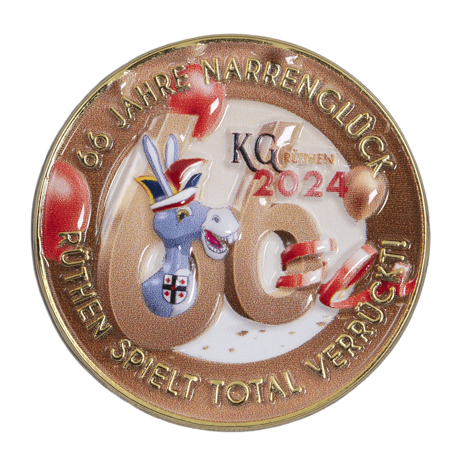 Pin 3D UV Druck Karneval